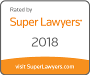 Rated By | Super Lawyers | 2018 | visit SuperLawyers.com